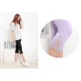 thumbnail image 1 of Leggings Capri 3/4 pour Femmes, Courts, Été, Modal, Haute Qualité, 5 Couleurs, 1 of 4