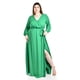 thumbnail image 1 of Vestido elegante de manga larga Roman Fashion /Tallas Extras, 2009 (Verde kelly) verde 38, 1 of 6