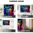 thumbnail image 3 of Gaming Curtains 42" W x 84" L Graffiti Gamepad for Gamer Boys Kids Teen Colorful Splashed Ink Cute Game Controller Playroom Living Room Bedroom Window Drapes Treatment Fabric 1 Pair, 3 of 5