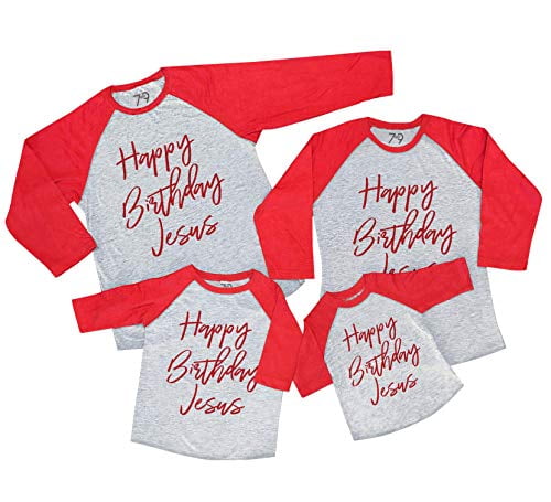 Happy Birthday Jesus Red Shirt 5T 