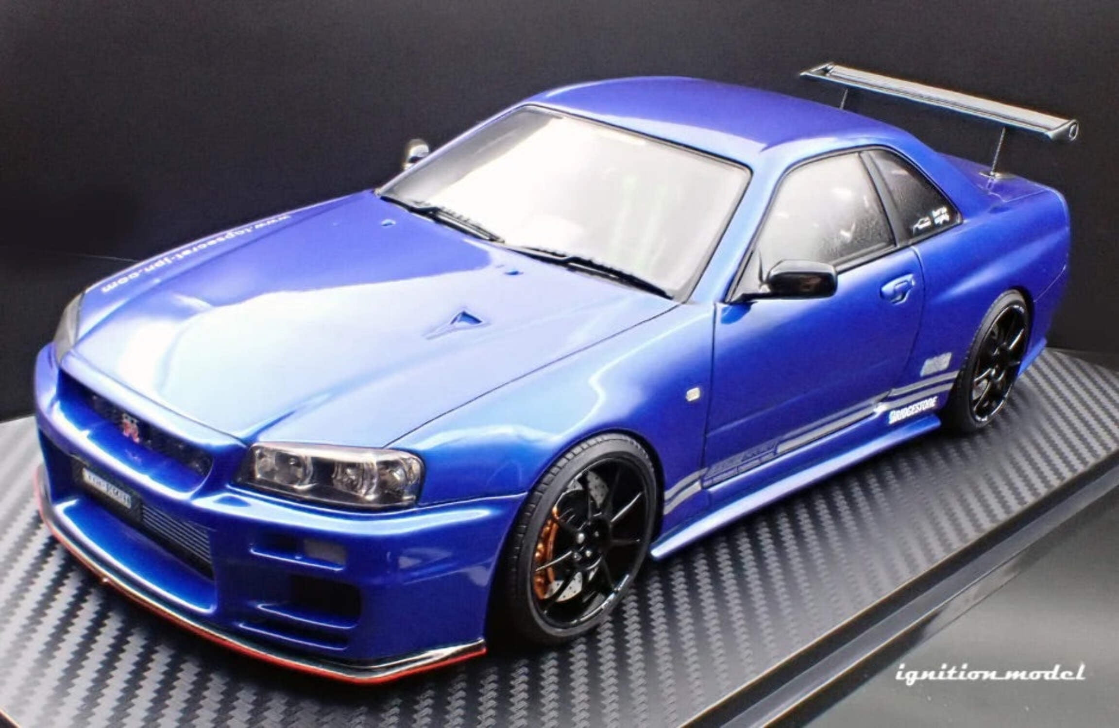 Ignition-Model Nissan Skyline GT-R R34 (BNR34) Top Secret 34GT-R