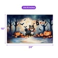 thumbnail image 5 of Happy Halloween Vampire Miniature American Shepherd BOO with Pumpkins Fun and Spooky Doormat MAS Dog Lover Gifts Indoor Outdoor Welcome Mat - 00018, 5 of 5