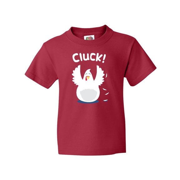 Inktastic Chicken Barnyard Farm Cluck Youth T-Shirt