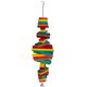 thumbnail image 1 of Pájaro de madera colgante yuxing columpio loro juguete accesorio Color al azar, 1 of 5