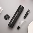 thumbnail image 3 of Electric Wine Opener Set, USB Charging Easily Remove Corks In Seconds Foil Cutter Safe Design 4 In 1 Wine Key For Home Restaurant Party, 3 of 8