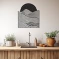 thumbnail image 3 of LaModaHome Exclusive Sunset Metal Wall Art Decor – Durable & Artistic Metal Wall Art for Home and Office Decor, Perfect for Any Interior Design Aesthetic, 3 of 5