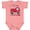 Mauve, variant on Inktastic Set My Heart on Fire Valentine Fire Truck with Hearts Boys or Girls Baby Bodysuit
