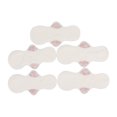 thumbnail image 2 of Almohadillas Menstruales Para Mujer, Evitan Que Se Deslicen Almohadillas Sanitarias Reutilizables Múltiples Capas Fuerte Absorción De Agua Botón De Fibra De Bambú Fijación ANGGREK Rosa, 2 of 8