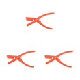 thumbnail image 1 of Youkk Convenient Seafood Shelling Pliers For Fast And Effortless Crayfish Cleaning And Easy To Clean. orange 3Set, 1 of 6