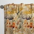 thumbnail image 2 of Designart "Pastoral Beige Blossoms I" Floral Room Darkening Curtain Single Panel, 2 of 6