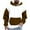 Mens Sweatshirts & Hoodies Yellow, variant on Big & Tall Hoodies for Men Plus Size M-5X Fleece Lined Sweatshirts with Front Pocket Casual Pullover Plaid Printed Thermal Warm Long Sleeve Hoodie Tops