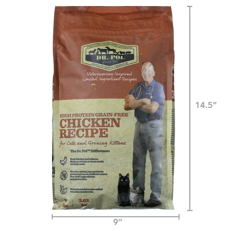 Pol High Protein Limited Ingredient Chicken Recipe Dry Cat