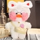 thumbnail image 4 of Pato de peluche de 30 cm de LaLafanfan, de Kawaii Cartoon, para cafetería, muñeco de pato suave y adorable, almohada de animal, regalos de cumpleaños para niños, 4 of 5