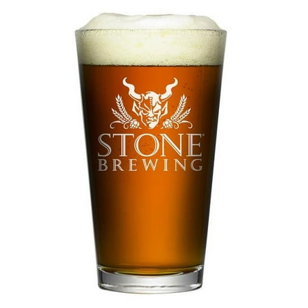 

Stone Brewing 46425 Stone Brewing Beer Drinking Pint Glass