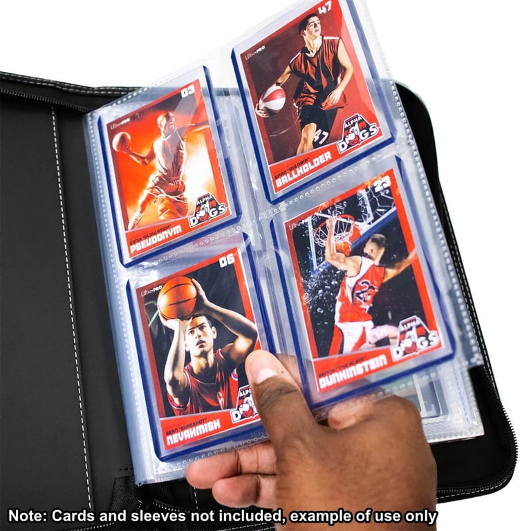 ultra pro jumbo card binder Binder with Mega Charizard X and Mega Charizard Y artwork Holds up to 360 standard Ultra PRO: 4-Pocket Premium Zippered