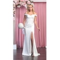 thumbnail image 1 of Off Shoulder Wedding Ivory Dress, 1 of 4