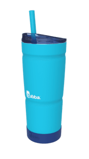 bubba Envy S Stainless Steel Tumbler with Straw and Bumper in Blue, 24 fl oz.
