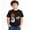 Black-8, variant on Boys Halloween Simple Ghost Speech Bubble Graphic T-Shirt, Cute Spooky Short Sleeve Shirt for Seasonal Wear