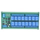 thumbnail image 1 of Módulo de expansión eléctrica PLC de relé RS485 de 12 V y 6 canales para control remoto de protocolo RTU R4D3B16‑R con caja de riel DIN, 1 of 9