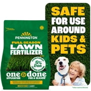Pennington Full Season Lawn Food, 32-0-5, Lawn Fertilizer 11.2 lb., Covers 4,000 Sq. Ft.