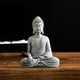 thumbnail image 3 of Estatua de Buda, figura decorativa zen, porche de escritorio, Docor, Largo, 3 of 9