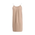 thumbnail image 6 of Zpzdpjkx Summer Dresses for Women Flowy Backless Pleated Spaghetti Strap Low Back Beach A Line Cami Dress, 6 of 7