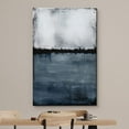 thumbnail image 3 of wall26 Canvas Print Wall Art Gray Blue Geometric Pastel Color Blocks Abstract Shapes Illustrations Modern Art Decorative Minimal Relax/Calm Zen for Living Room, Bedroom, Office - 16x24 inches, 3 of 5