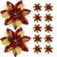 thumbnail image 1 of 12 Clips de Cinta de Navidad Artificiales Y Decoraciones de Vestido de Novia de Navidad Espumoso Decoraciones de Fiesta de Navidad, 1 of 6