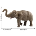 thumbnail image 2 of Jindong Children's Simulation Solid Elephant Static Model Male Asian Elephant Elephant Model Early Education Educational Toys, 2 of 5