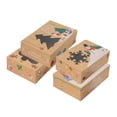 thumbnail image 2 of Christmas Cookie Boxes Pastry Boxes Window Decorating Treat Boxes Christmas Gift 4 Pieces, 2 of 9