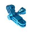 thumbnail image 2 of Gwong Electrónica Adaptador de montaje de aleación de aluminio ajustable de 360 ​​grados de tres vías para cámara deportiva de gopro, 2 of 6