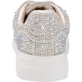thumbnail image 3 of Betsey Johnson Womens Sidny Sneaker 7.5 Rhinestone, 3 of 7