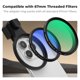 thumbnail image 4 of Kit de filtro para lente de celular K&F CONCEPT 67 mm ND2-32 VND, 4 of 7
