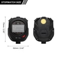 thumbnail image 2 of Sport Stopwatch Timer 100 Lap Memory 0.01 Second Timing Stop Watch Alarm Clock for Coach Black, 2 of 7