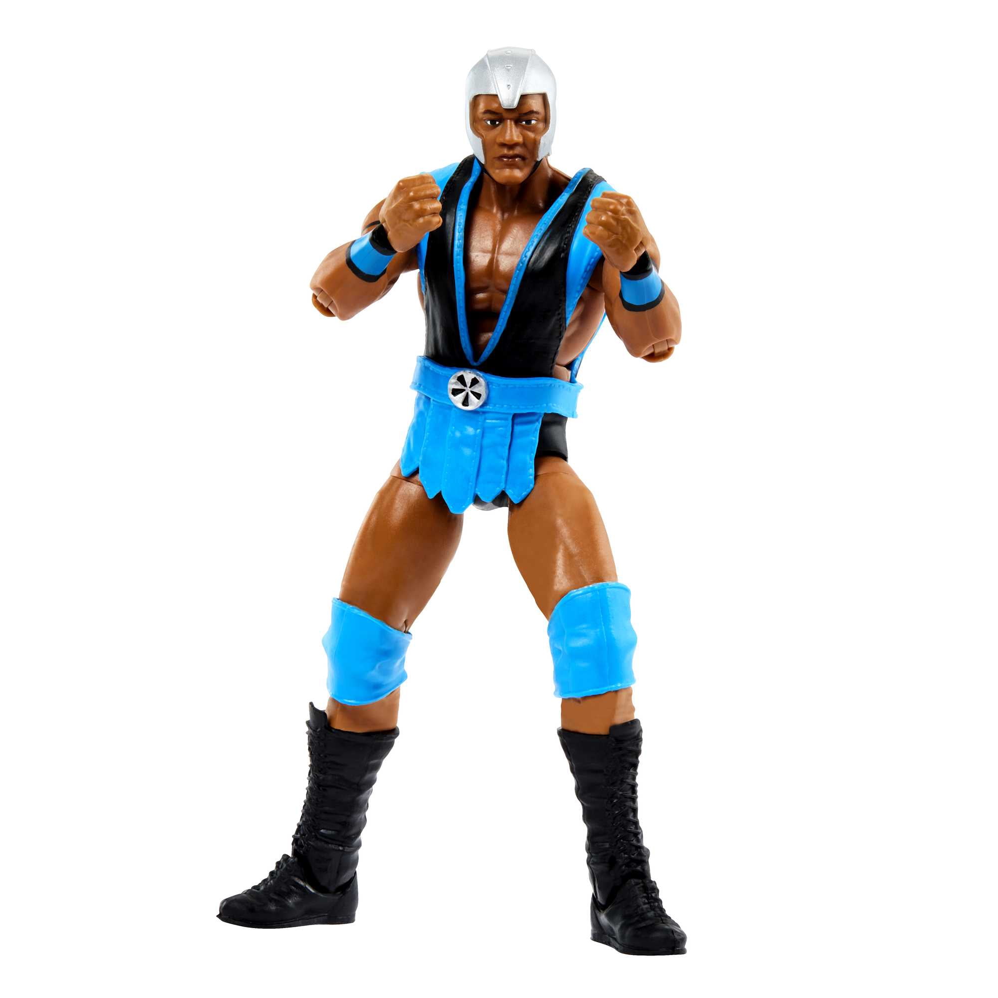 WWE Elite Collection Farooq Asad Action Figure with Accessories, Posable Collectible (6-inch)