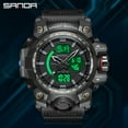 thumbnail image 6 of Sanda Luxury Brand 2022 New Men's Watches 50m Waterproof Sports Military Quartz Watch For Male Wristwatch Relogio Masculino 3132 - Quartz Wristwatches, 6 of 6