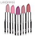 thumbnail image 4 of Langmani lápiz labial mate de tubo plateado, maquillaje, 8 colores disponibles, 4 of 5