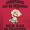 thumbnail image 3 of CafePress - New Dad In Training Dark T Shirt - Men's Classic Graphic Cotton T-Shirt, 3 of 4