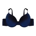thumbnail image 2 of Duo pack brasier liso azul marino y beige Carnival mod. 21872-22254 34B, 2 of 3