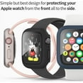 thumbnail image 5 of Étui Couverture Complète pour Apple Watch Protecteur d'Écran, Étui Rigide 9H Protecteur d'Écran pour Apple Watch 8/7/6/5/4/SE Couverture Complète Protecteur d'Écran pour Apple Watch 41mm Blanc, 5 of 5