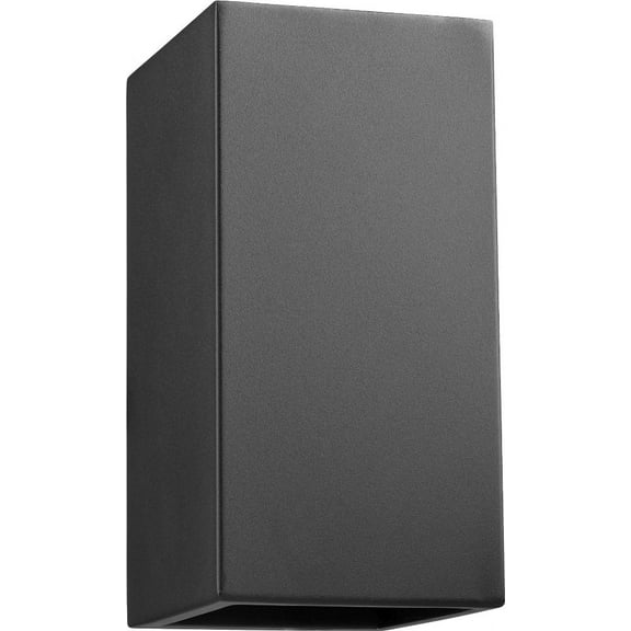 Quorum Lighting Ion 1-Light Outdoor Wall Sconce, Noir, Wet Rated