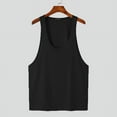 thumbnail image 3 of INCERUN Mens Sleeveless Loose Casual Solid Basic Shirt Summer Gym Tank Tops, 3 of 7