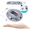 thumbnail image 5 of Solar Deck Lights Driveway Dock Light LED Solar Powered Outdoor Waterproof Road Markers for Step Sidewalk Stair Garden Ground Path Patio Yard 4 Pack (, 5 of 5