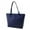Dark Blue, variant on ZTTD Women Solid Simple High Capacity Messenger Handbag Totes Satchel Shoulder Bags