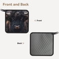 thumbnail image 2 of Pofeuu Majestic Black Yak Print Silicone Trivet Mats,Silicone Hot Pads for Kitchen, Silicone Trivets for Hot Pots and Pans, Silicone Hot Pad, 2 of 8