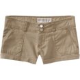 thumbnail image 1 of Aeropostale Womens Khaki Casual Chino Shorts, Beige, 1/2, 1 of 1