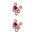 thumbnail image 1 of Banda para el cabello de alta elasticidad Sonducket 20 piezas Rojo, 1 of 6
