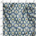 thumbnail image 2 of Soimoi Poly Canvas Blue Fabric By the Yard - 56 Inch Wide - Florals Print Fabric - Elegant and Timeless Patterns for Fashion and Home Decor Printed Fabric, 2 of 6