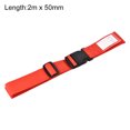 thumbnail image 2 of Unique Bargains 79'' Luggage Strap Suitcase Belt with Buckle Label  Polypropylene Red, 2 of 6