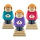 thumbnail image 2 of Toystoory Figuras de escultura de madera, arte 3D, artesanía, decoración de dibujos animados artificiales, accesorio de adorno, regalo para niños para Artesanía No.03 Toystoory HA009917-03B, 2 of 6